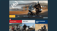 Desktop Screenshot of motorbikerentitaly.com